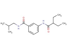 3-[(2-ethylbutanoyl)amino]-N-isobutylbenzamide