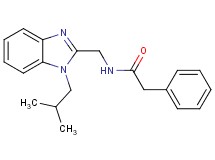 N-[(1-isobutyl-1H-benzimidazol-2-yl)methyl]-2-phenylacetamide
