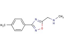 N-methyl-1-[3-(4-methylphenyl)-1,2,4-oxadiazol-5-yl]methanamine hydrochloride