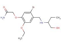 2-[5-bromo-2-ethoxy-4-({[1-(hydroxymethyl)propyl]amino}methyl)phenoxy]acetamide