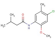 N-(4-chloro-2-methoxy-5-methylphenyl)-3-methylbutanamide