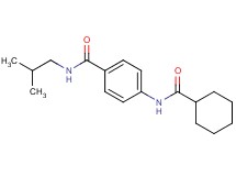4-[(cyclohexylcarbonyl)amino]-N-isobutylbenzamide