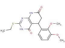 5-(2,3-dimethoxyphenyl)-2-(ethylthio)-5,8-dihydropyrido[2,3-d]pyrimidine-4,7(3H,6H)-dione