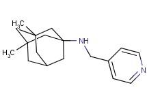 (3,5-dimethyl-1-adamantyl)(4-pyridinylmethyl)amine hydrochloride