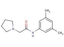 N-(3,5-dimethylphenyl)-2-(1-pyrrolidinyl)acetamide