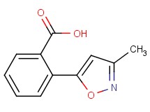 2-(3-methyl-5-isoxazolyl)benzoic acid