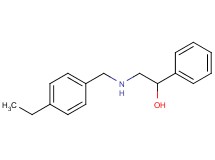 2-[(4-ethylbenzyl)amino]-1-phenylethanol hydrochloride