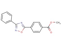 methyl 4-(3-phenyl-1,2,4-oxadiazol-5-yl)benzoate