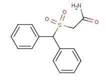 2-[(diphenylmethyl)sulfonyl]acetamide