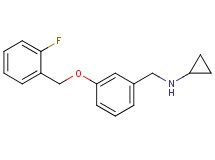 N-{3-[(2-fluorobenzyl)oxy]benzyl}cyclopropanamine hydrochloride