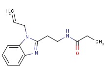 N-[2-(1-allyl-1H-benzimidazol-2-yl)ethyl]propanamide