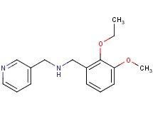 (2-ethoxy-3-methoxybenzyl)(3-pyridinylmethyl)amine hydrochloride