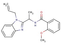 N-[1-(1-allyl-1H-benzimidazol-2-yl)ethyl]-2-methoxybenzamide