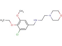 N-(3-chloro-4-ethoxy-5-methoxybenzyl)-2-(4-morpholinyl)ethanamine dihydrochloride