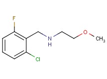 N-(2-chloro-6-fluorobenzyl)-2-methoxyethanamine hydrochloride