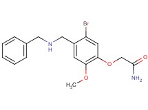 2-{4-[(benzylamino)methyl]-5-bromo-2-methoxyphenoxy}acetamide