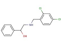 2-[(2,4-dichlorobenzyl)amino]-1-phenylethanol hydrochloride
