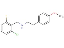 N-(2-chloro-6-fluorobenzyl)-2-(4-methoxyphenyl)ethanamine hydrochloride