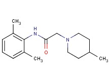 N-(2,6-dimethylphenyl)-2-(4-methyl-1-piperidinyl)acetamide