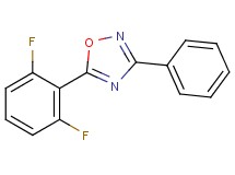 5-(2,6-difluorophenyl)-3-phenyl-1,2,4-oxadiazole