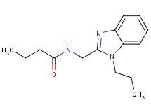 N-[(1-propyl-1H-benzimidazol-2-yl)methyl]butanamide