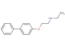 [2-(4-biphenylyloxy)ethyl]ethylamine hydrochloride
