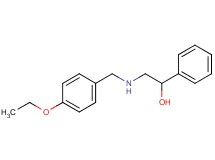 2-[(4-ethoxybenzyl)amino]-1-phenylethanol hydrochloride