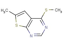 6-methyl-4-(methylthio)thieno[2,3-d]pyrimidine