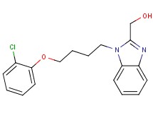 {1-[4-(2-chlorophenoxy)butyl]-1H-benzimidazol-2-yl}methanol