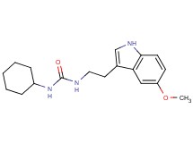 N-cyclohexyl-N'-[2-(5-methoxy-1H-indol-3-yl)ethyl]urea