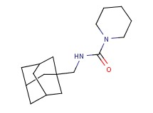 N-(1-adamantylmethyl)-1-piperidinecarboxamide