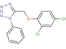 5-[(2,4-dichlorophenoxy)methyl]-1-phenyl-1H-tetrazole
