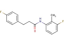 N-(3-fluoro-2-methylphenyl)-3-(4-fluorophenyl)propanamide