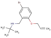 N-[2-(allyloxy)-5-bromobenzyl]-2-methyl-2-propanamine hydrochloride