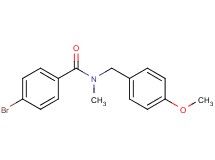 4-bromo-N-(4-methoxybenzyl)-N-methylbenzamide