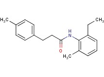 N-(2-ethyl-6-methylphenyl)-3-(4-methylphenyl)propanamide