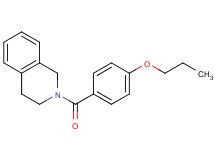 2-(4-propoxybenzoyl)-1,2,3,4-tetrahydroisoquinoline