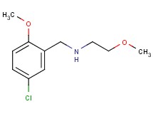 N-(5-chloro-2-methoxybenzyl)-2-methoxyethanamine hydrochloride