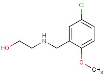 2-[(5-chloro-2-methoxybenzyl)amino]ethanol hydrochloride