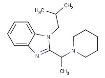 1-isobutyl-2-(1-piperidin-1-ylethyl)-1H-benzimidazole