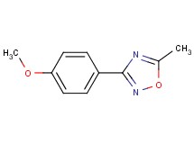 3-(4-methoxyphenyl)-5-methyl-1,2,4-oxadiazole