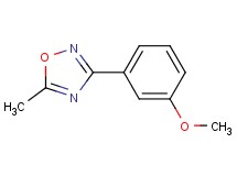 3-(3-methoxyphenyl)-5-methyl-1,2,4-oxadiazole