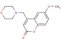 6-methoxy-4-(morpholin-4-ylmethyl)-2H-chromen-2-one