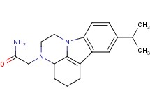 2-(8-isopropyl-1,2,3a,4,5,6-hexahydro-3H-pyrazino[3,2,1-jk]carbazol-3-yl)acetamide