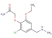 2-{2-chloro-6-ethoxy-4-[(methylamino)methyl]phenoxy}acetamide hydrochloride