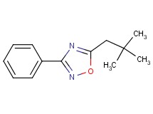 5-(2,2-dimethylpropyl)-3-phenyl-1,2,4-oxadiazole