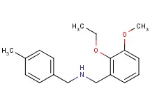 (2-ethoxy-3-methoxybenzyl)(4-methylbenzyl)amine hydrochloride