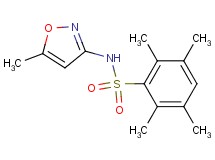 2,3,5,6-tetramethyl-N-(5-methylisoxazol-3-yl)benzenesulfonamide