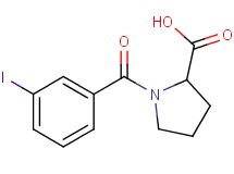 1-(3-iodobenzoyl)proline