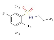 2,3,5,6-tetramethyl-N-propylbenzenesulfonamide